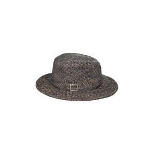 Tilley Endurables Men Brown Grey Tweed Wool Winter Hat with Ear Warmers Canada‎